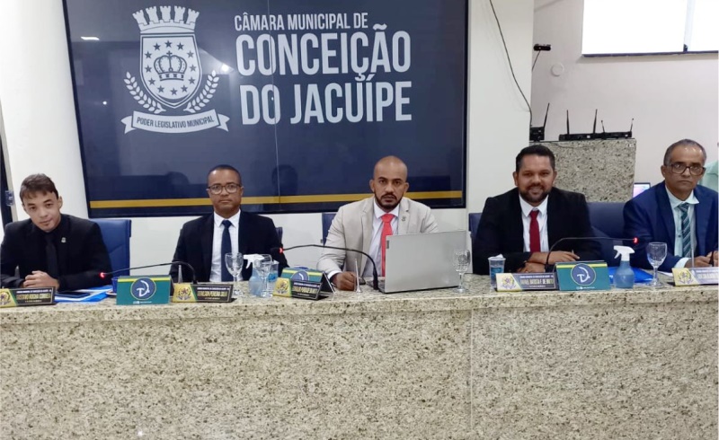 Confira o resumo do que foi discutido e votado na 133ª Sessão Ordinária da Câmara Municipal de Conceição do Jacuípe- Foto: Reprodução/ Ascom cmc