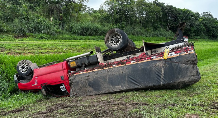 Fortes chuvas causam acidentes na BR-324- Foto: Fala Genefax