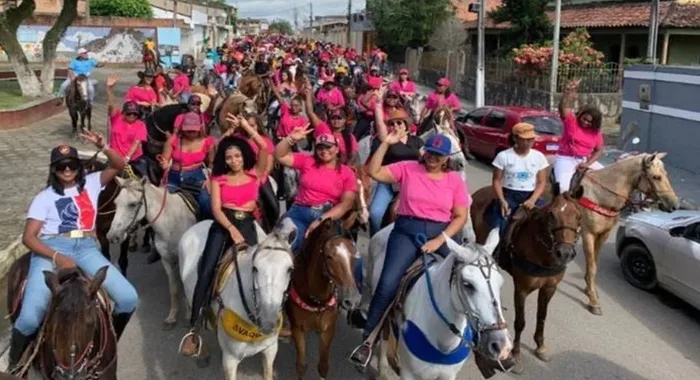 5ª edição da Montaria Feminina promove aventura com percurso ecológico no próximo domingo (7) em Amélia Rodrigues- Foto: Arquivo pessoal