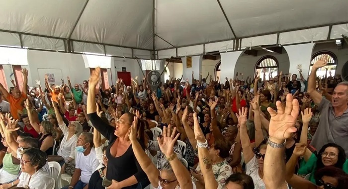 Professores rejeitam proposta de reajuste do governo e aprovam paralisação em toda Bahia na próxima semana- Foto: Reprodução/ APLB Sindicato