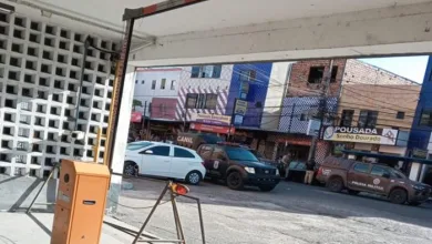 Polícia realiza megaoperação para combater o tráfico na região da Rodoviária de Feira de Santana - Foto: Redes sociais