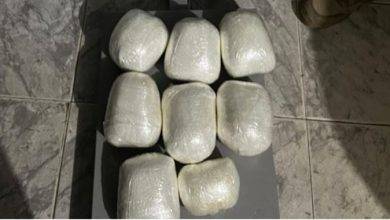 PRF apreende mais de 7kg de cloridrato de cocaína na BR-116 em Feira de Santana- Foto: Reprodução/ Nucom PRF