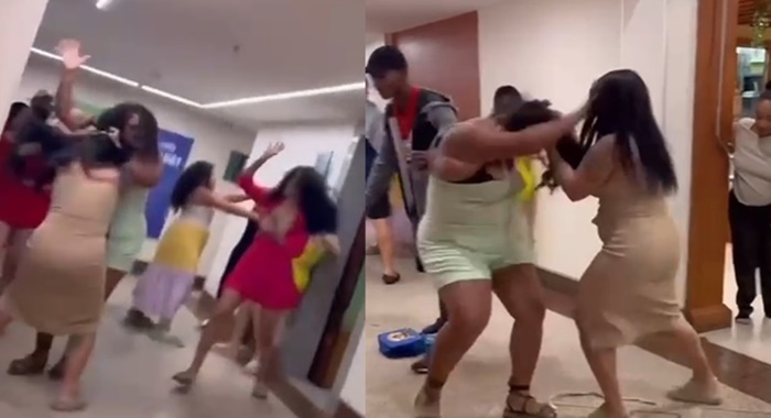 VÍDEO: Mulheres trocam socos e tapas em shopping de Feira de Santana durante Dia das Mães - Foto: Reprodução/Vídeo