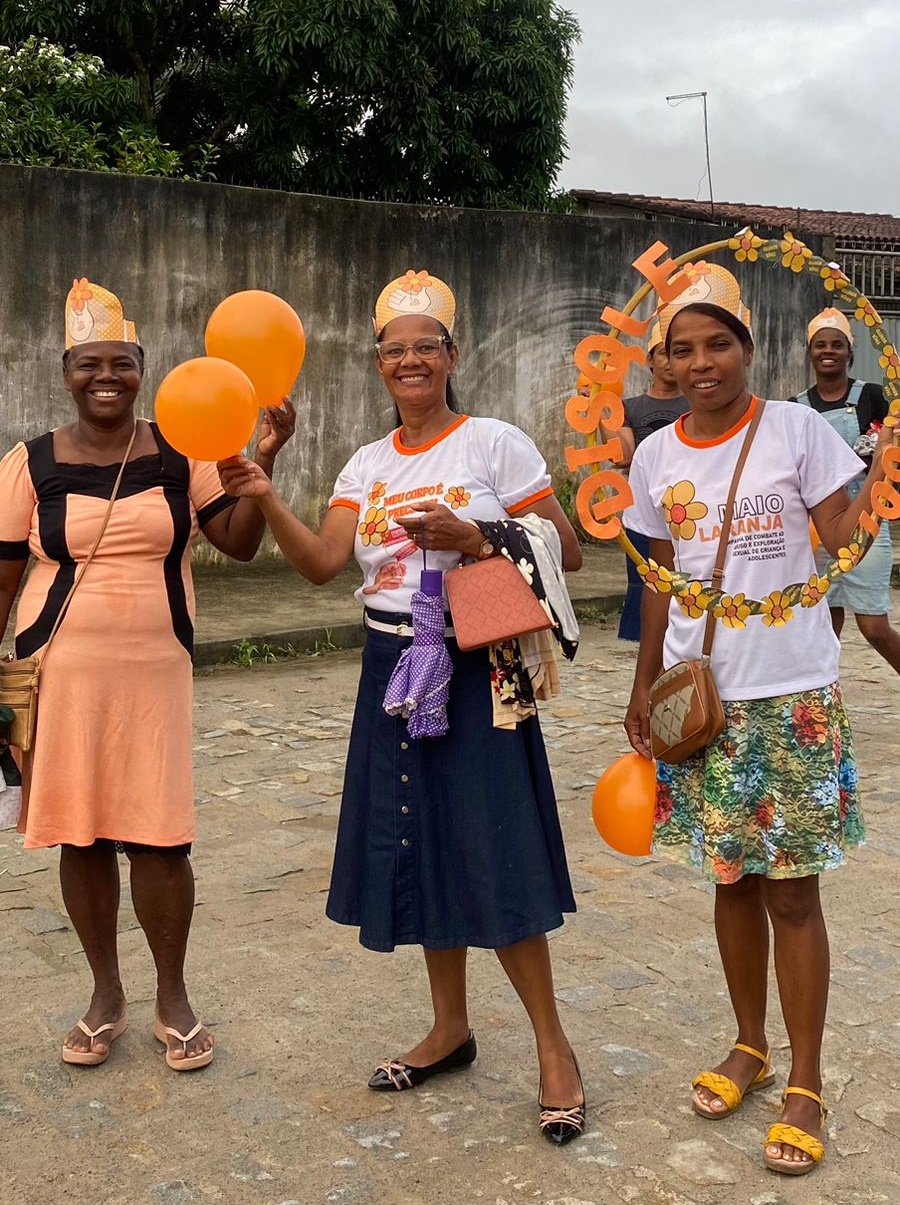 Igreja Assembleia de Deus de Conceição do Jacuípe realiza ações contra o abuso e exploração sexual infantil - Foto: Arquivo pessoal