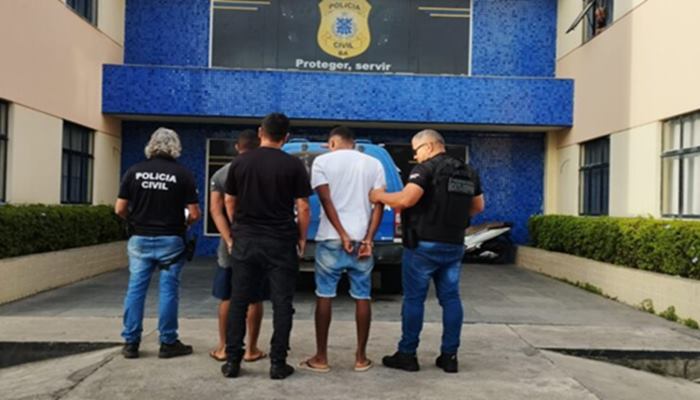 Dois suspeitos de estupro coletivo contra adolescente de 15 anos são presos em São Gonçalo dos Campos - Foto: Reprodução