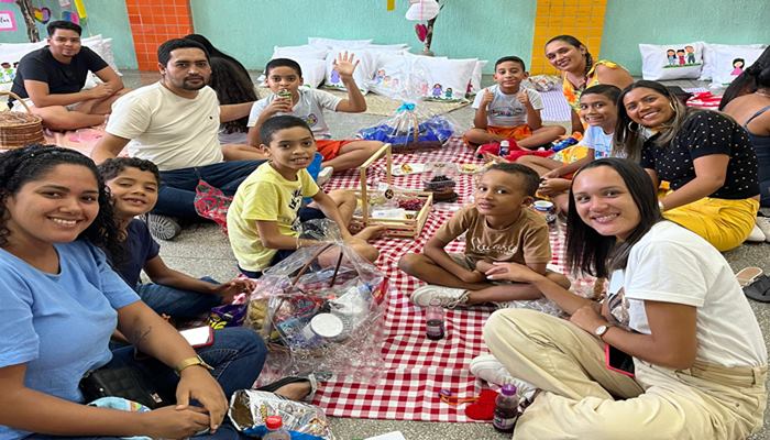 Escola Lápis de Cor celebra Dia Internacional da Família com piquenique interativo - Foto: Reprodução