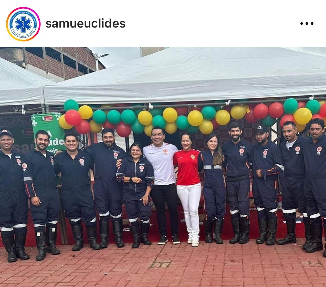 Zenaildes está trabalhando no SAMU de Euclides da Cunha - Foto: Reprodução/Redes Sociais