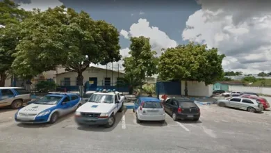 Crime foi registrado na delegacia de Eunápolis, no extremo sul da Bahia — Foto: Reprodução/Google Maps
