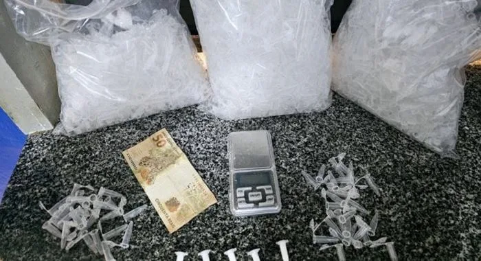 Polícia Militar prende suspeito de tráfico de drogas- Foto: Divulgação