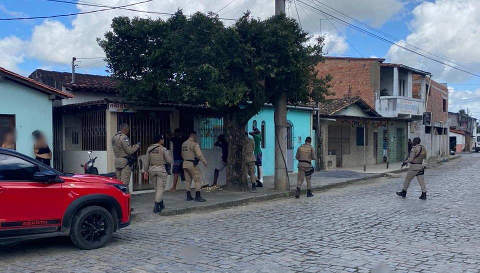 PM reforça policiamento para combater homicídios e tráfico de drogas em Conceição do Jacuípe - Foto: Divulgação/PM