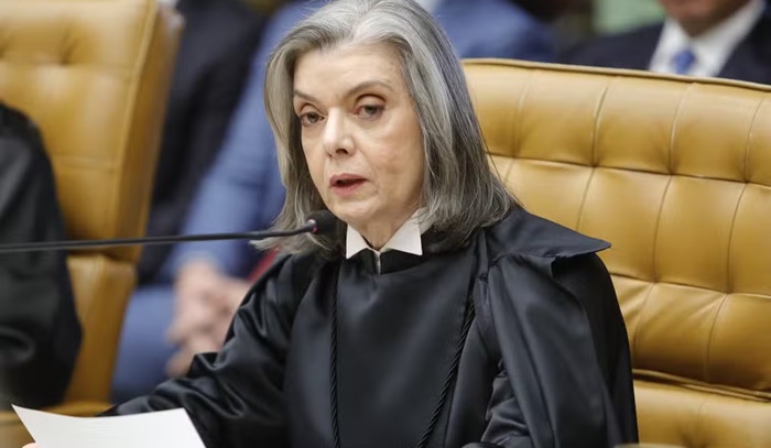 Cármen Lúcia em sessão do STF em 2022. — Foto: Fellipe Sampaio/SCO/STF