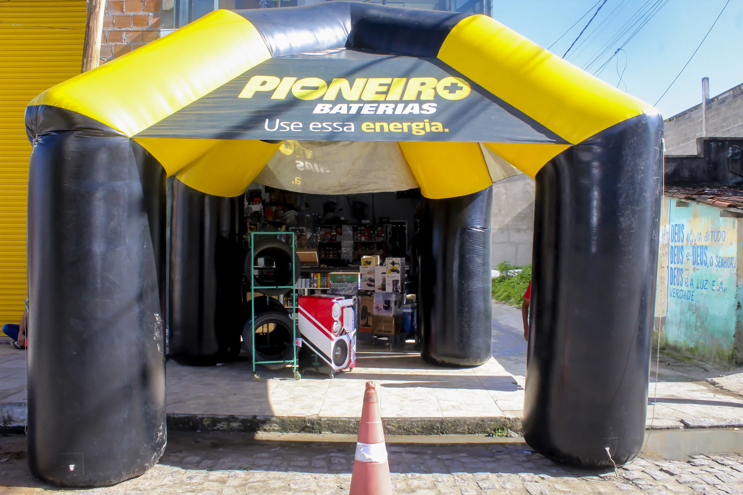 Confira os ganhadores do sorteio da promoção Mega Arraiá de Prêmios da loja Descontão Moto Peças- Foto: Fala Genefax