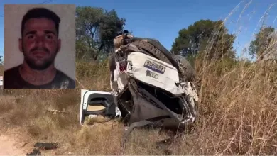 Acidente terminou com uma morte e três feridos. — Foto: Reprodução/PRF