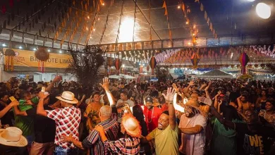 Ritmos Tradicionais levam alegria e garantem o sucesso do São João de Santo Amar- Foto: Reprodução