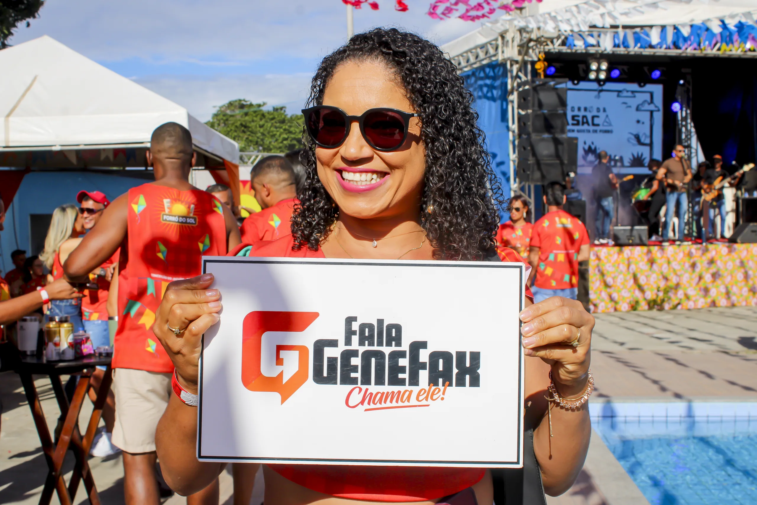 Jacilene Venas, assistente social moradora de Feira de Santana- Foto: Fala Genefax