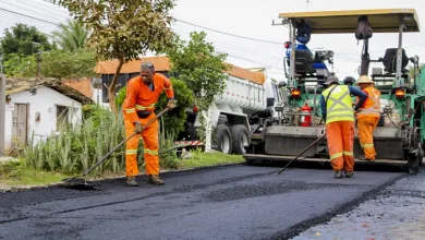 Prefeitura de Amélia Rodrigues asfalta principal avenida de São Bento do Inhatá levando mais qualidade de vida para população- Foto: Fala Genefax