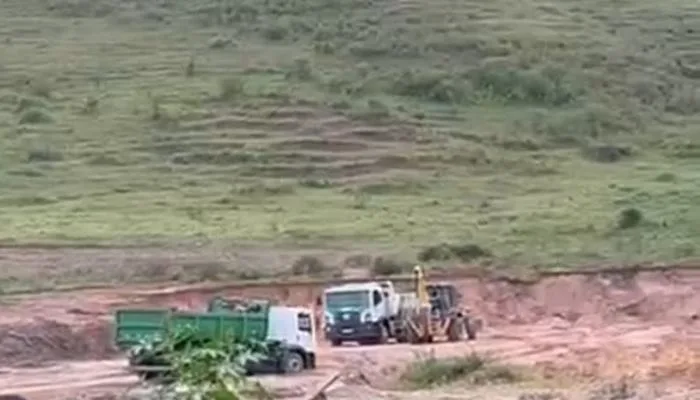 Denúncias Revelam Retirada Ilegal de Areia- Foto: Reprodução