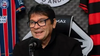 João Andrade, narrador da rádio Baiana FM - Foto: Rerpdoução | Redes Sociais