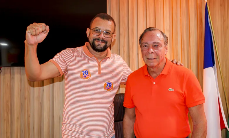 Valter Reis é confirmado como candidato a vice-prefeito na chapa liderada por Paulo Falcão em Amélia Rodrigues - Foto: Fala Genefax