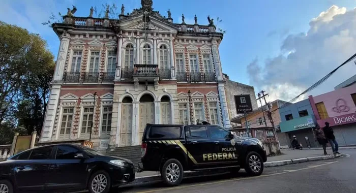 Operação da Polícia Federal em Ilhéus, no Sul da Bahia — Foto: Polícia Federal/Divulgação