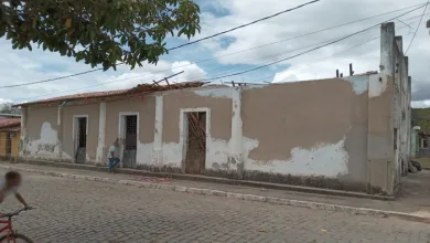 Telhado do Mercado Municipal do distrito de Buracica desaba após abandono do poder público de Teodoro Sampaio- Foto: Reprodução