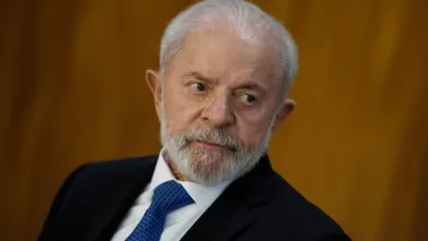 'Alguém que pratica assédio não vai ficar no governo', diz Lula após denúncias contra Silvio Almeida — Foto: Reprodução/Agência O Globo