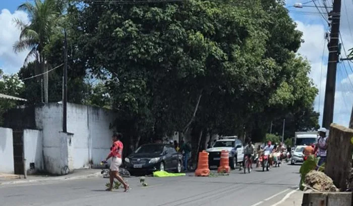 Ciclista morre após colidir com carro em Conceição do Jacuípe - Foto: Leitor Fala Genefax