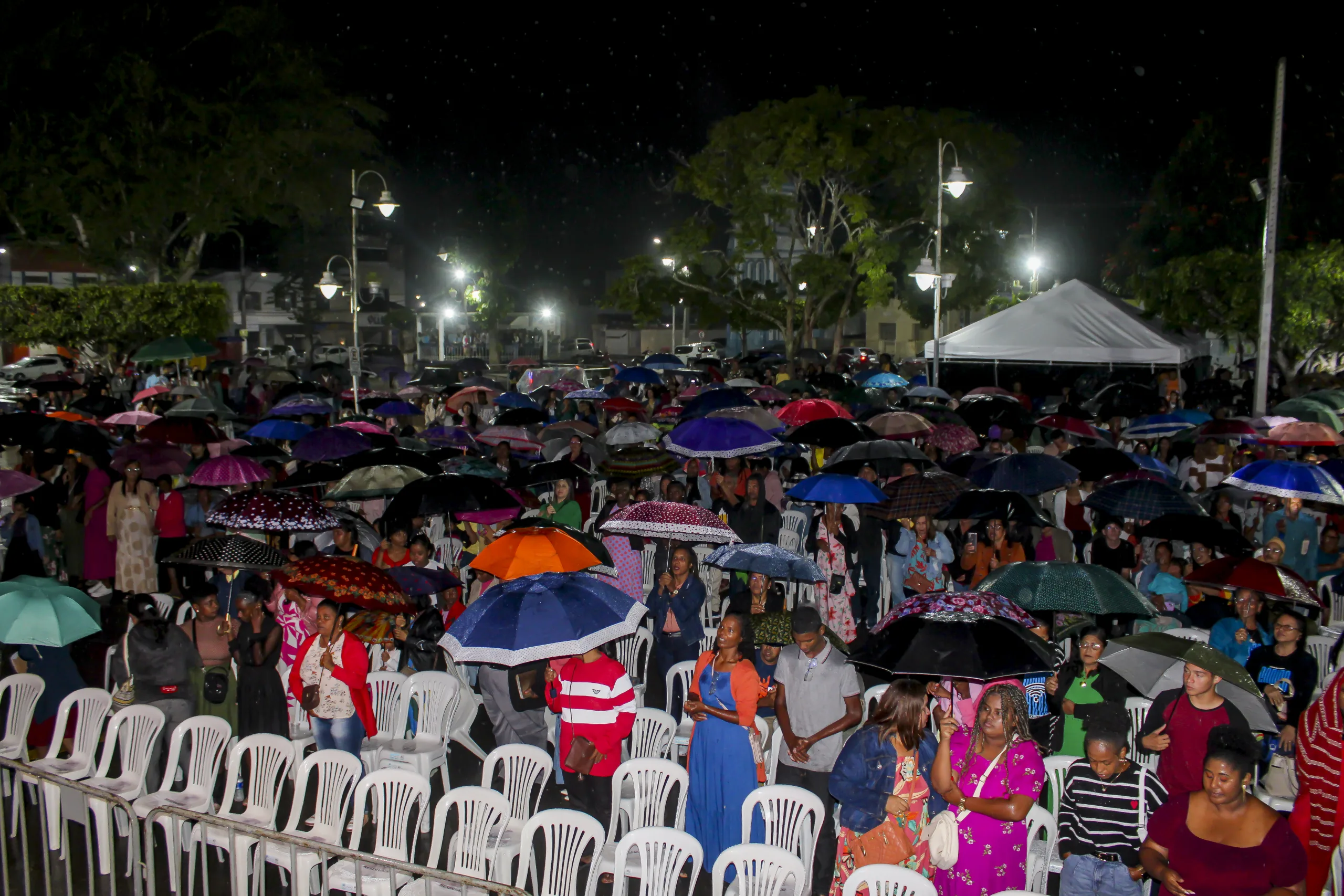 6ª Semana da Cultura Evangélica atrai grande público em Conceição do Jacuípe, mesmo com forte chuva - Foto: Fala Genefax