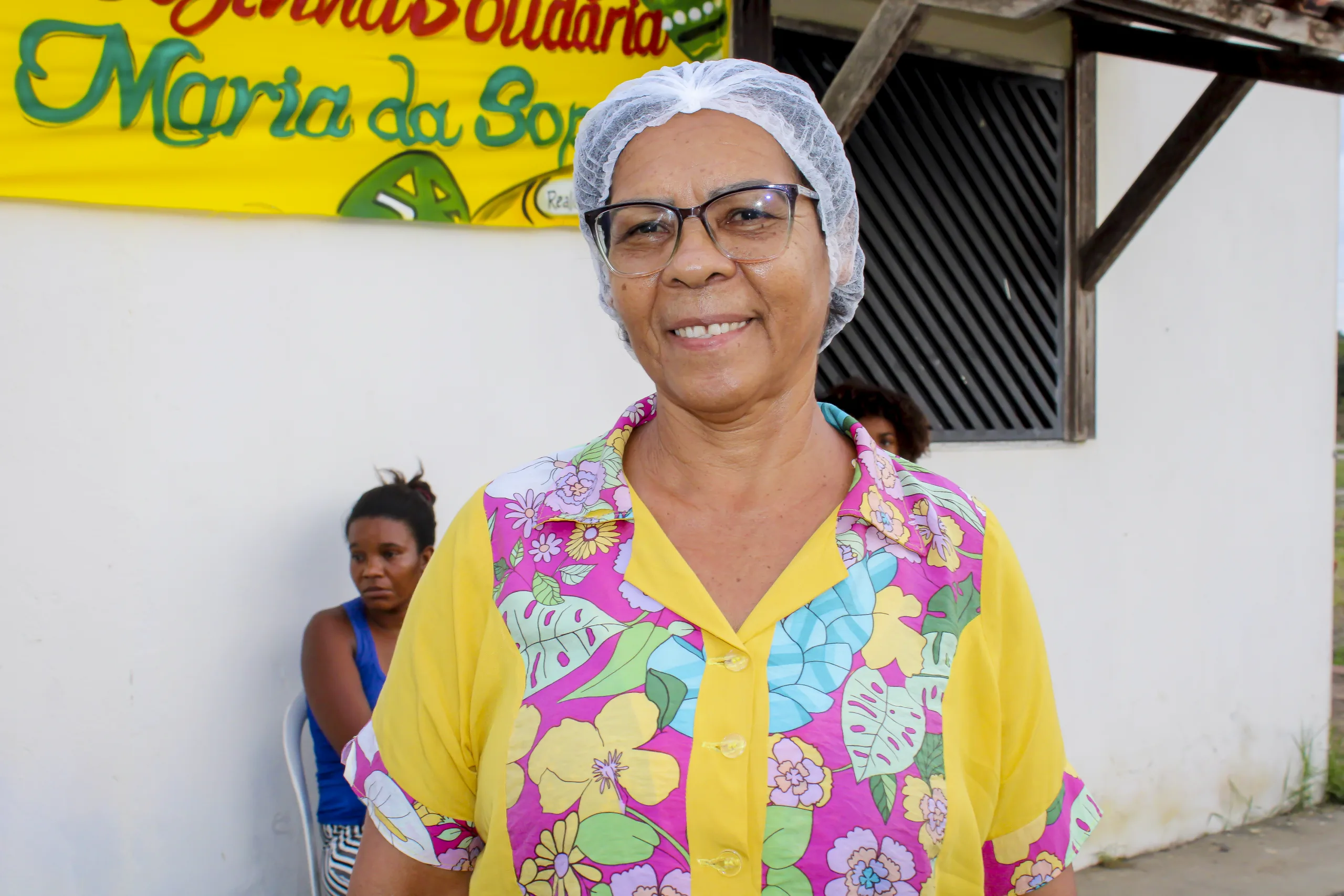 Antônia Franco, cozinheira voluntária- Foto: Fala Genefax