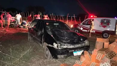 Homens ficam gravemente feridos após acidente; vítimas retornavam de uma cavalgada - Foto/ Reprodução