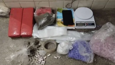 Homem é preso com drogas após troca de tiros com policiais - Foto: Divulgação | PMBA