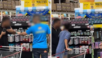 Jovem denuncia injúria racial em fila de supermercado - Foto: Reprodução/Vídeo