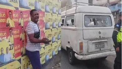 Dono de kombi entra em desespero ao ter veículo apreendido em Salvador: ‘É meu ganha-pão’- Foto/ Reprodução: Aratu On