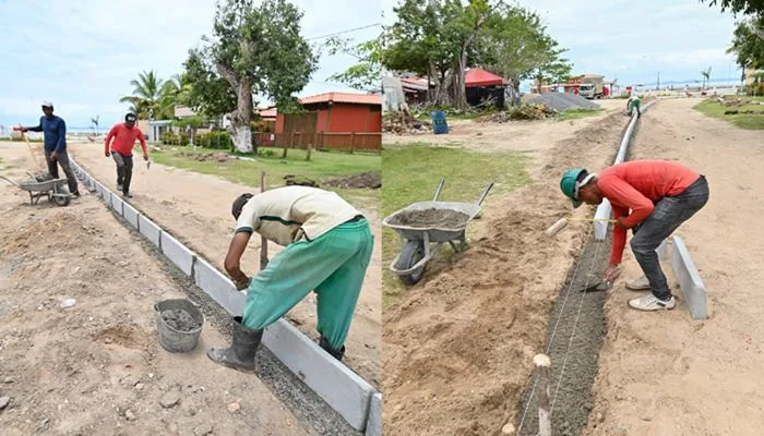 Prefeitura de Santo Amaro dá início a nova etapa e avança com obras na orla de Itapema - Foto: ASCOM/Santo Amaro