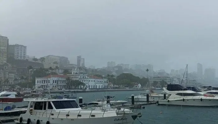 Frente fria trará queda de temperatura e temporais para 188 cidades baianas neste fim de semana, alerta Inmet- Foto: Reprodução/ Aratu On