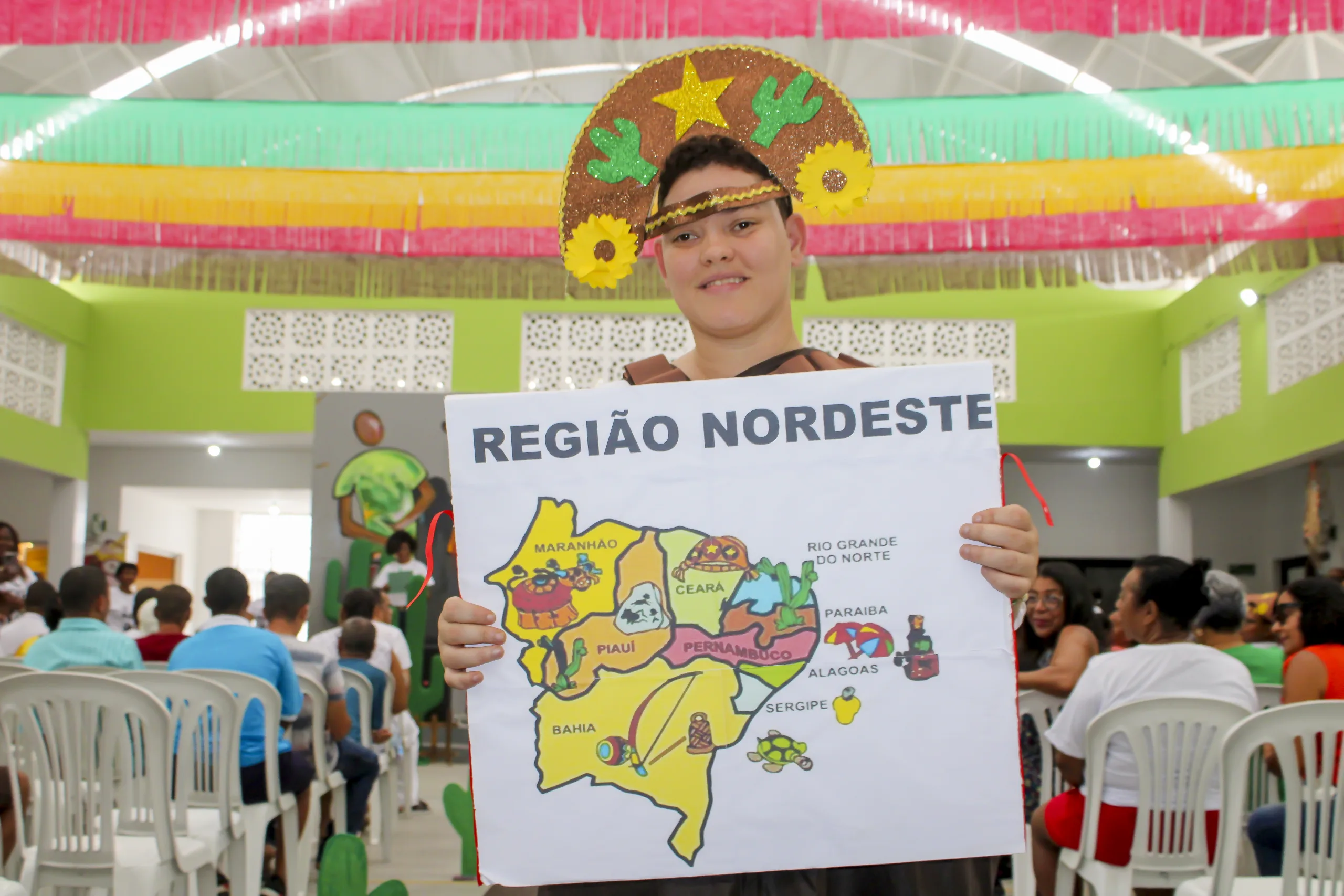 Escola Municipal Daniel Ribeiro Costa encerra Projeto “Descobrindo o Nordeste” com grande celebração cultural em Conceição do Jacuípe - Foto: Fala Genefax