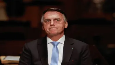 O ex-presidente Jair Bolsonaro, em imagem de 25 de março de 2024 — Foto: Reprodução/ Amanda Perobelli/Reuters