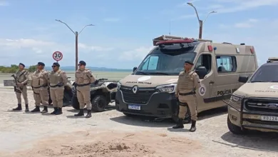 Operação Verão: 20ª CIPM intensifica policiamento nas praias da região- Foto: Divulgação / 20ª CIPM