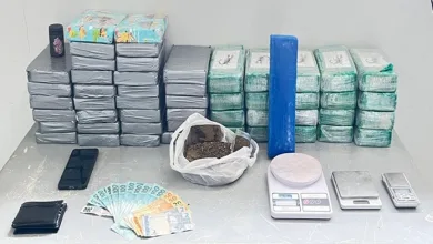 Polícia Militar realiza apreensão de quase 54 kg de drogas em imóvel- Foto: Divulgação/SSP-BA