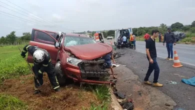 O acidente ocorreu em um trecho da BR-020 - Foto: Divulgação/PRF