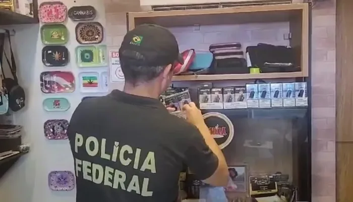 Polícia Federal realiza operação contra contrabando de cigarros eletrônicos na Bahia- Foto: Divulgação