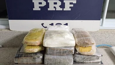 Polícia Rodoviária Federal apreende crack e cocaína na BR-116- Foto: Reprodução/ Nucom PRF