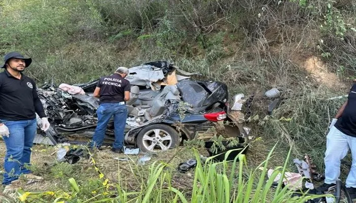 Grave acidente deixa casal morto e três pessoas feridas - Foto: Reprodução/ Blog Marcos Frahm