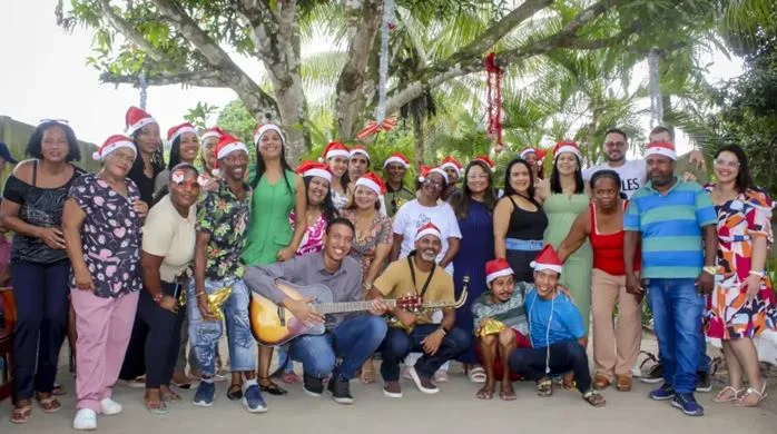 Em clima de Natal, CAPS I realiza confraternização em Amélia Rodrigues e promove integração entre pacientes - Foto: Fala Genefax