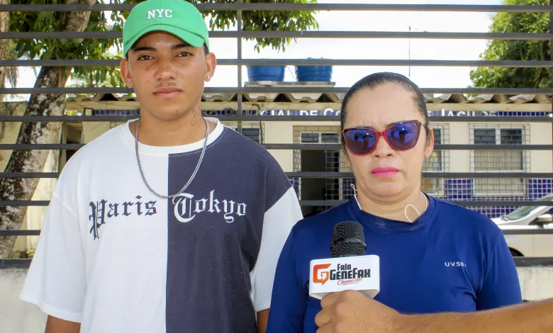 Geanderson Mata e sua mãe Andrea Mata- Foto: Fala Genefax