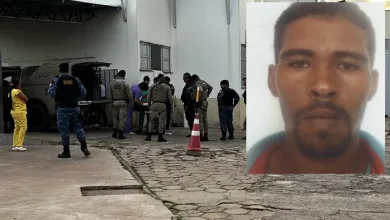 Suspeito morreu após confronto com policiais militares — Foto: Reprodução/Marlon Ferraz/Blog do Braga