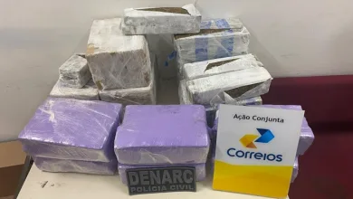 Polícia apreende 66 quilos de maconha no Centro de Distribuição dos Correios