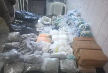 Polícia apreende grande quantidade de drogas, munições e granadas durante operação