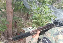 Caçadores ilegais têm acampamento destruído e arma apreendida na Bahia