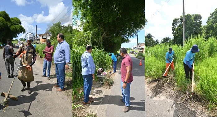 Prefeitura de Santo Amaro inicia projeto ‘Faxinaço no seu Bairro’